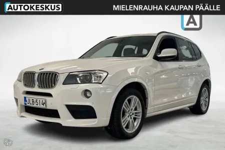 BMW X3 xDrive30d TwinPower Turbo A F25 M Sport *Panoraama / Prof.Navi / HiFi / Nahkaverh.*